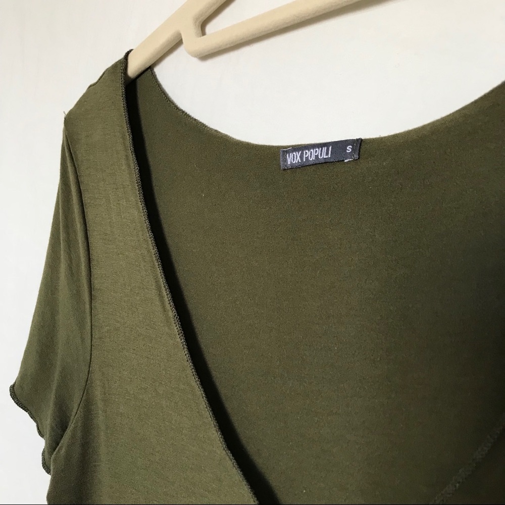 Vox Populi Olive Tee